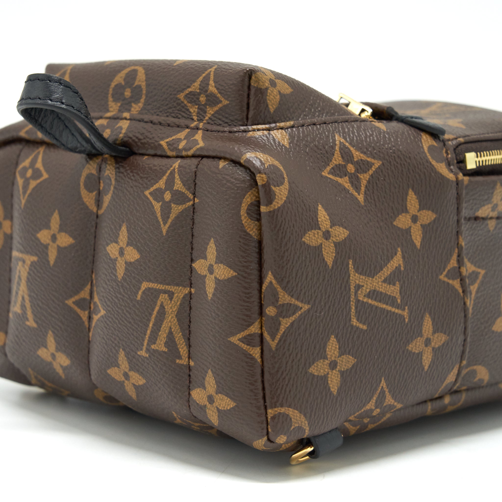 AAA Replica Louis Vuitton LV PALM SPRINGS MINI BACKPACK MONOGRAM CANVAS GHW