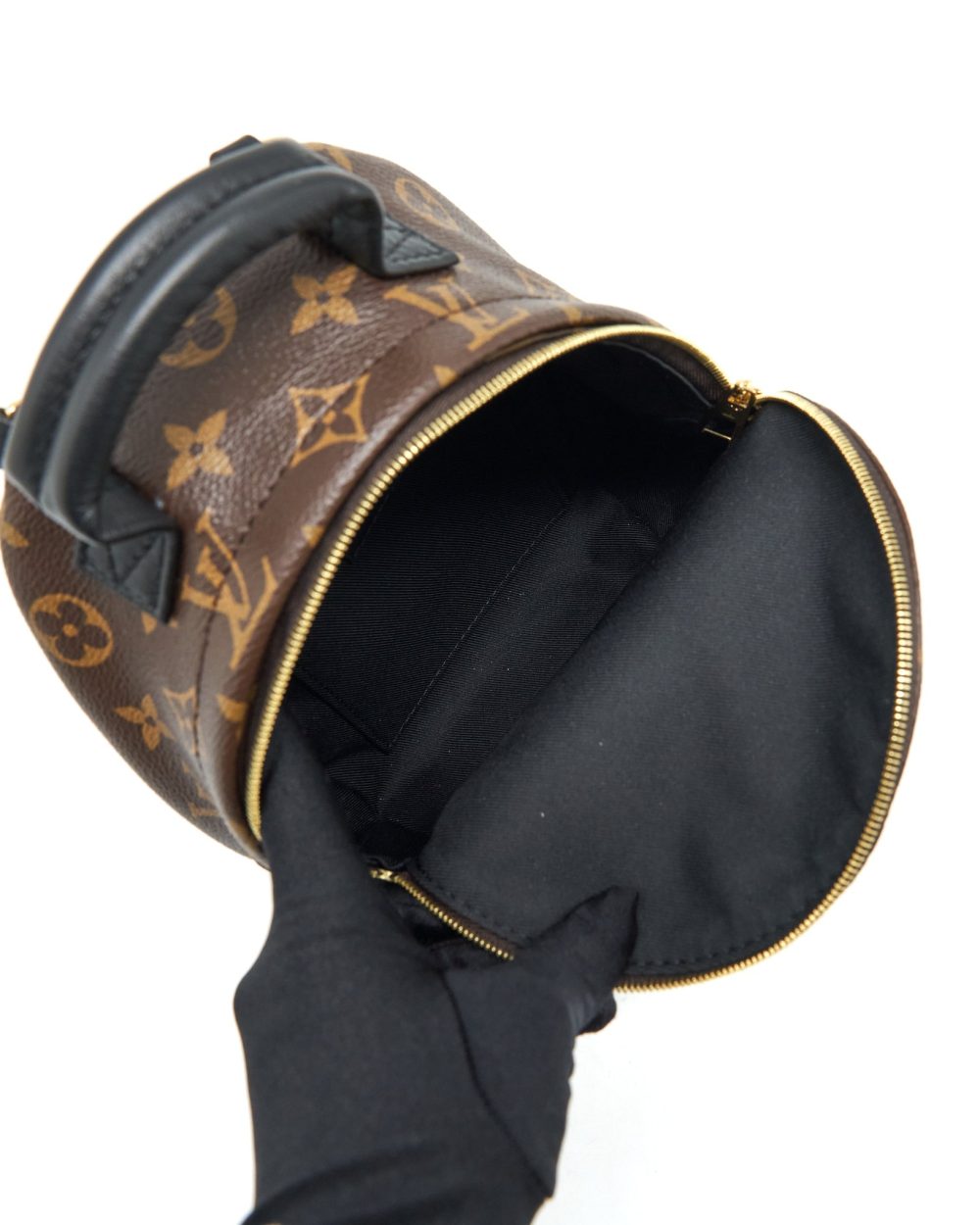 AAA Replica Louis Vuitton LV PALM SPRINGS MINI BACKPACK MONOGRAM CANVAS GHW
