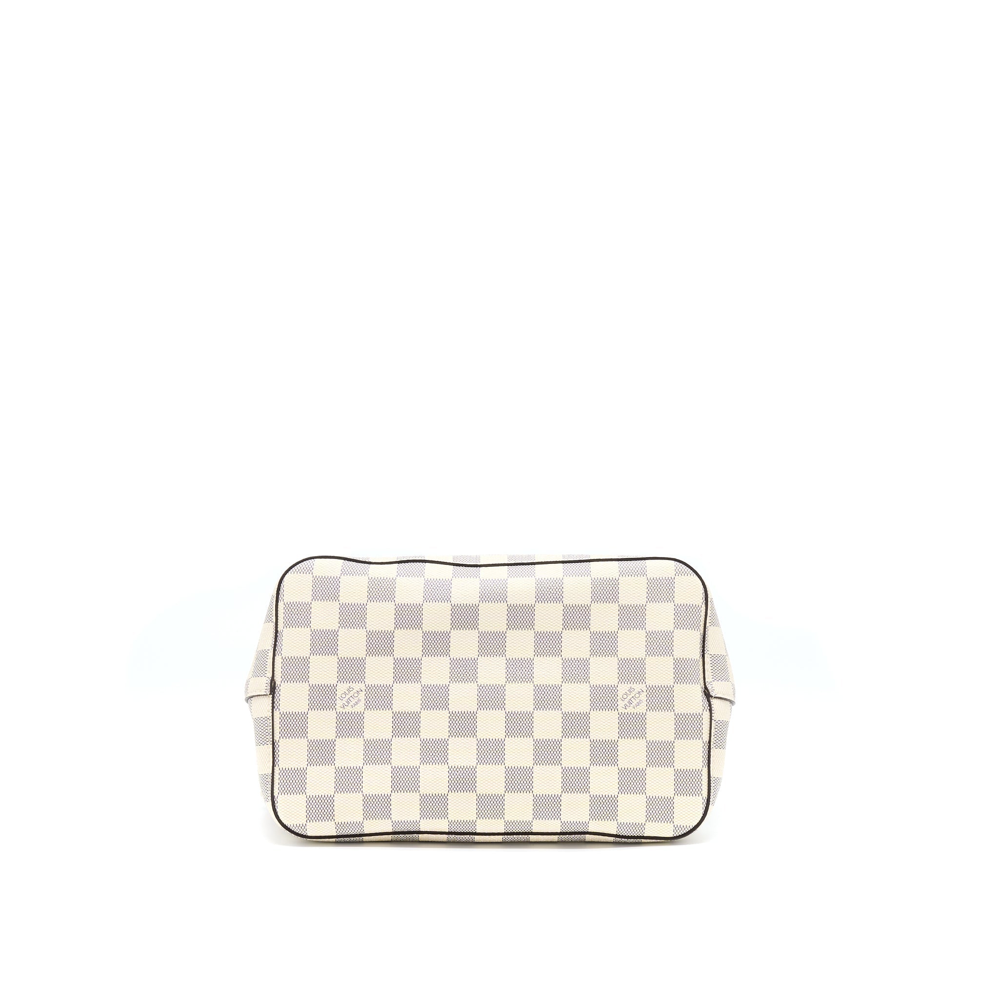 AAA Replica Louis Vuitton LV NEO NOE BUCKET BAG DAMIER AZUR/PINK GHW