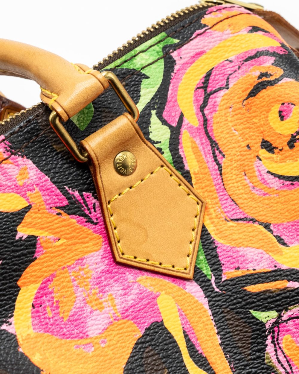 AAA Replica Louis Vuitton LV SPEEDY 30 LIMITED FLOWER PRINT MONOGRAM CANVAS GHW