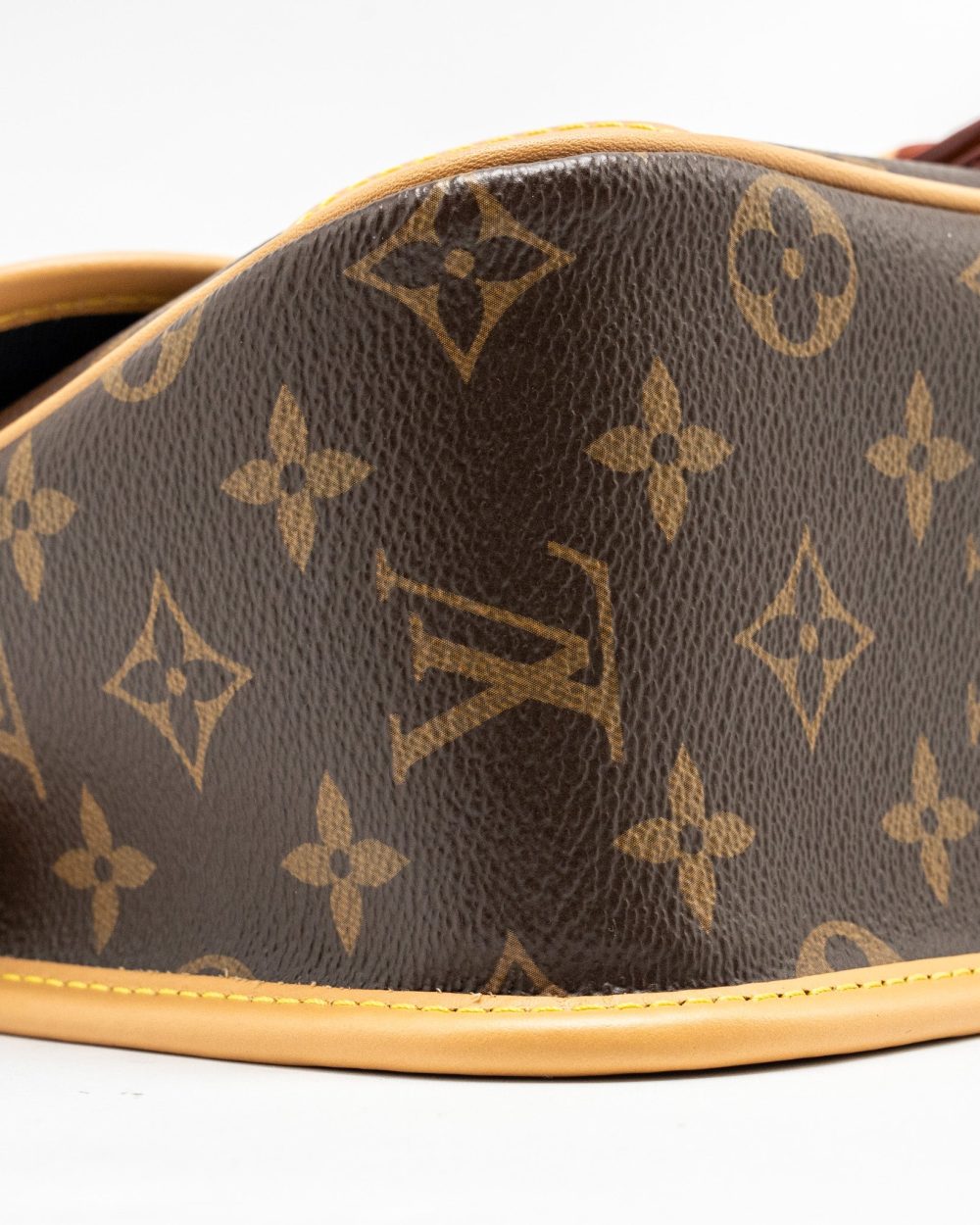 AAA Replica Louis Vuitton LV DIANE BAG WITH JACQUARD STRAP MONOGRAM CANVAS GHW