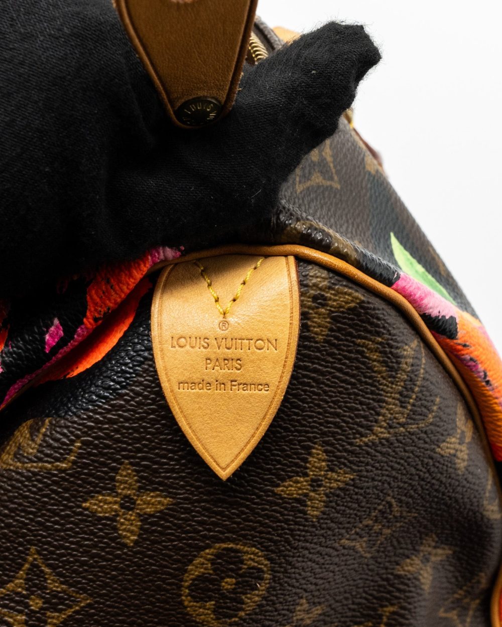 AAA Replica Louis Vuitton LV SPEEDY 30 LIMITED FLOWER PRINT MONOGRAM CANVAS GHW