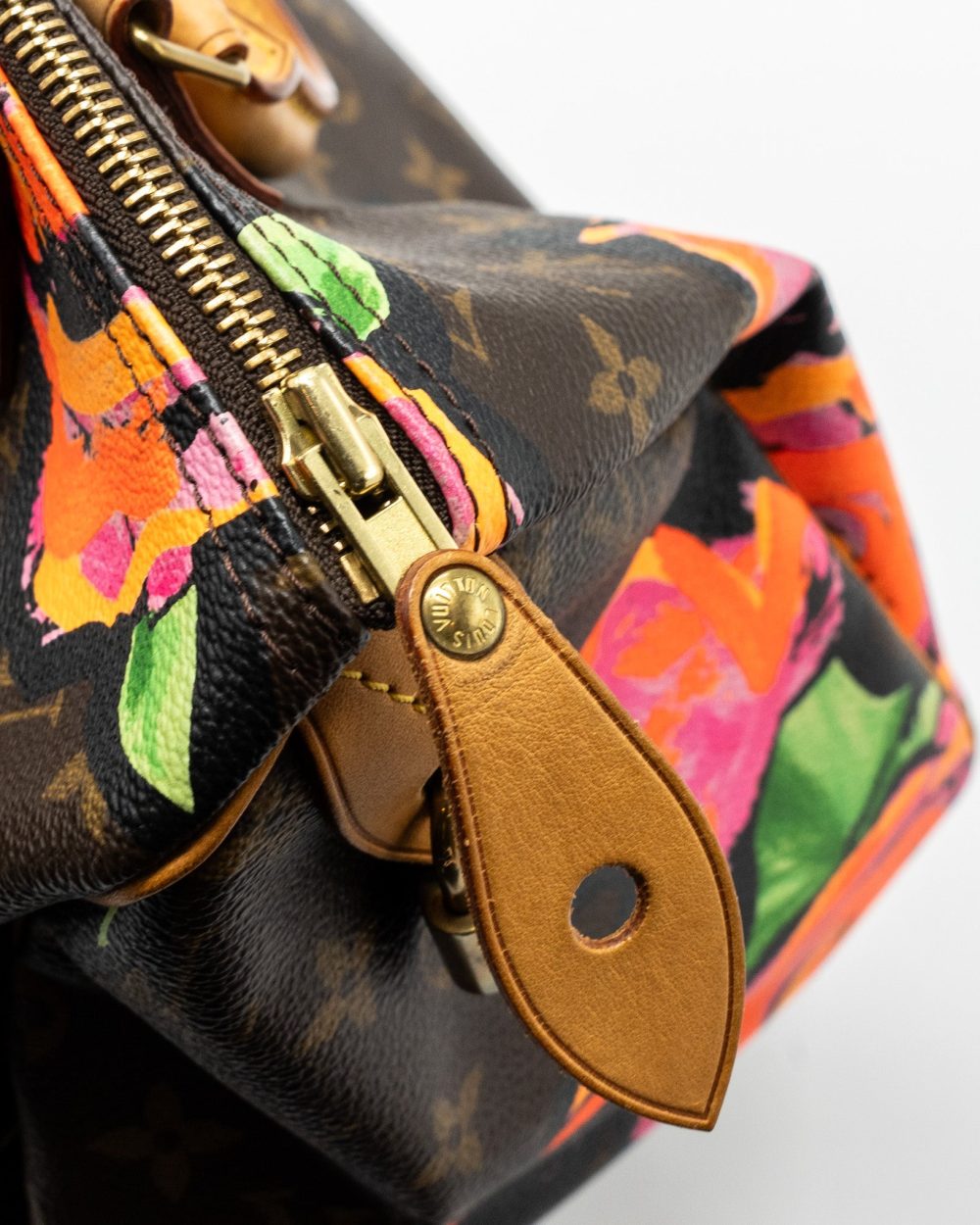 AAA Replica Louis Vuitton LV SPEEDY 30 LIMITED FLOWER PRINT MONOGRAM CANVAS GHW
