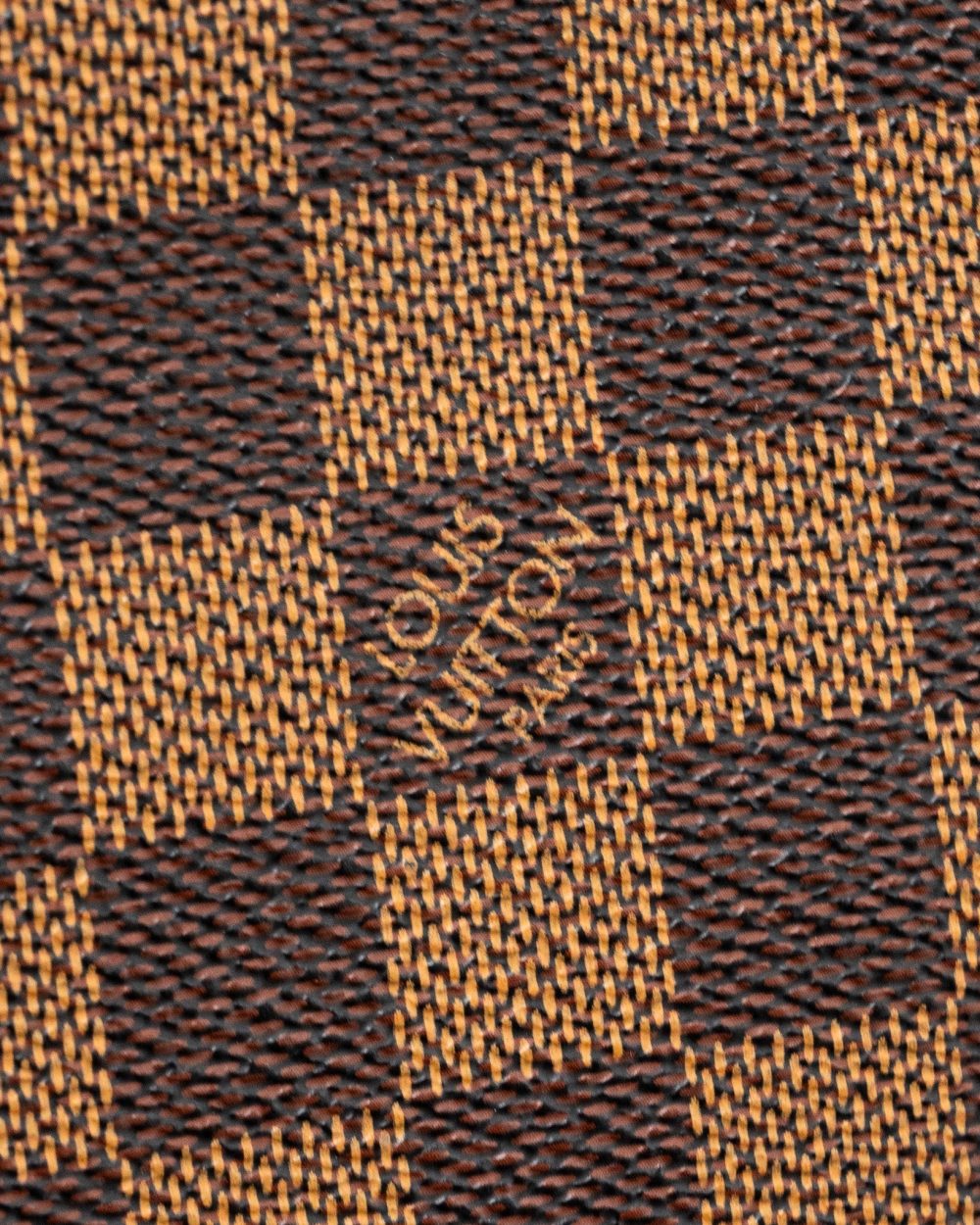 AAA Replica Louis Vuitton LV VINTAGE SQUARE SHOULDER BAG DAMIER EBENE GHW