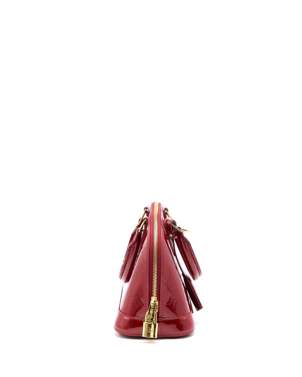 AAA Replica Louis Vuitton LV ALMA BB VERNIS RED GHW