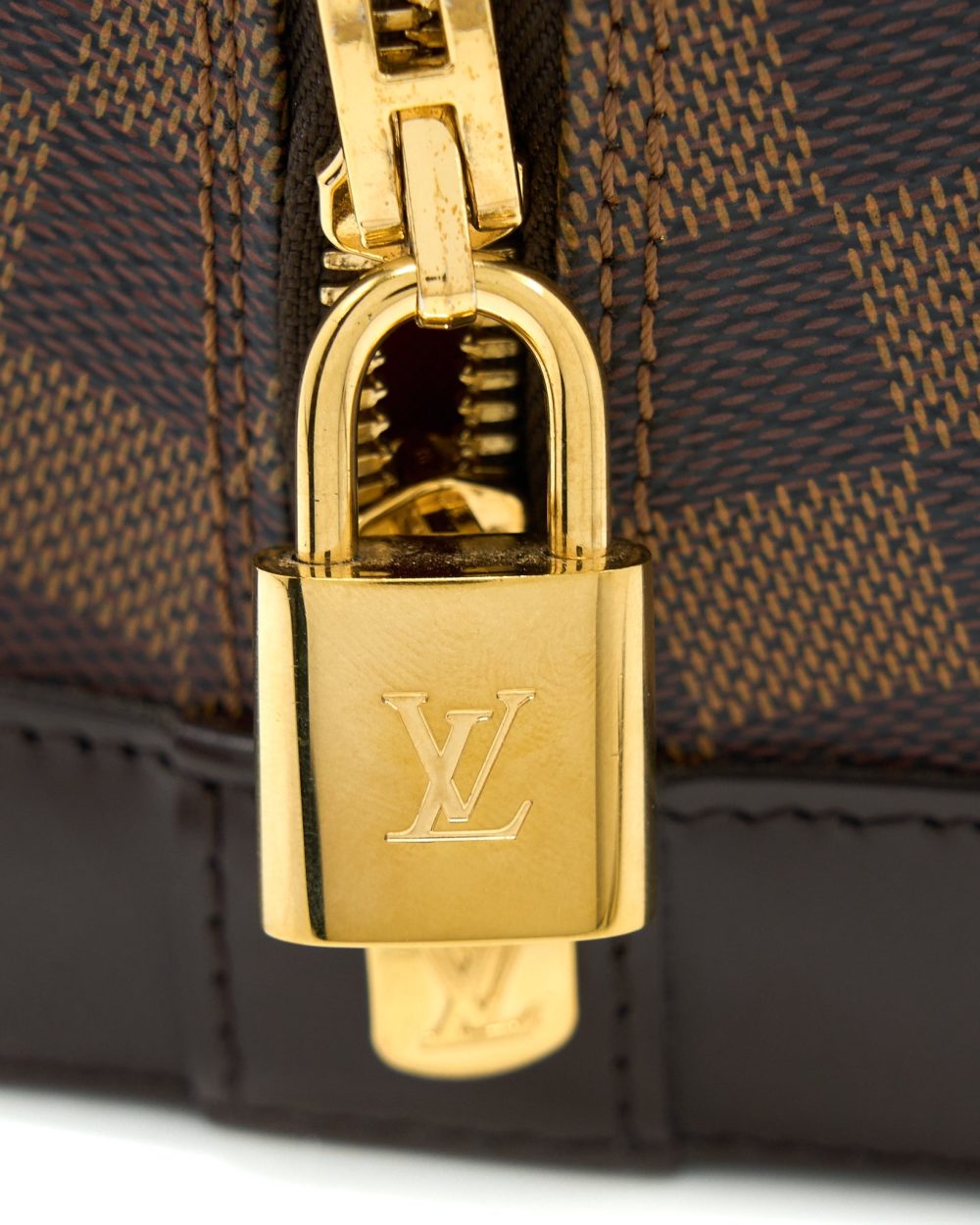 AAA Replica Louis Vuitton LV ALMA PM DAMIER EBENE GHW