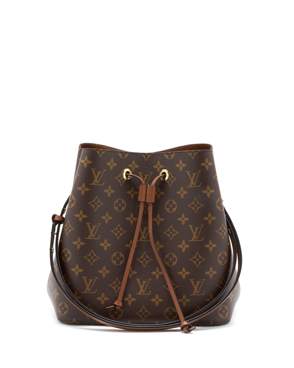 AAA Replica Louis Vuitton LV NEONOE MONOGRAM CANVAS CARAMEL GHW