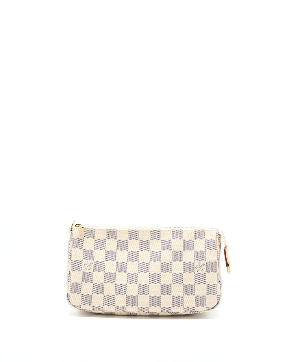 AAA Replica Louis Vuitton LV POCHETTE ACCESSORIES DAMIER AZUR CANVAS GHW (NEW VERSION)