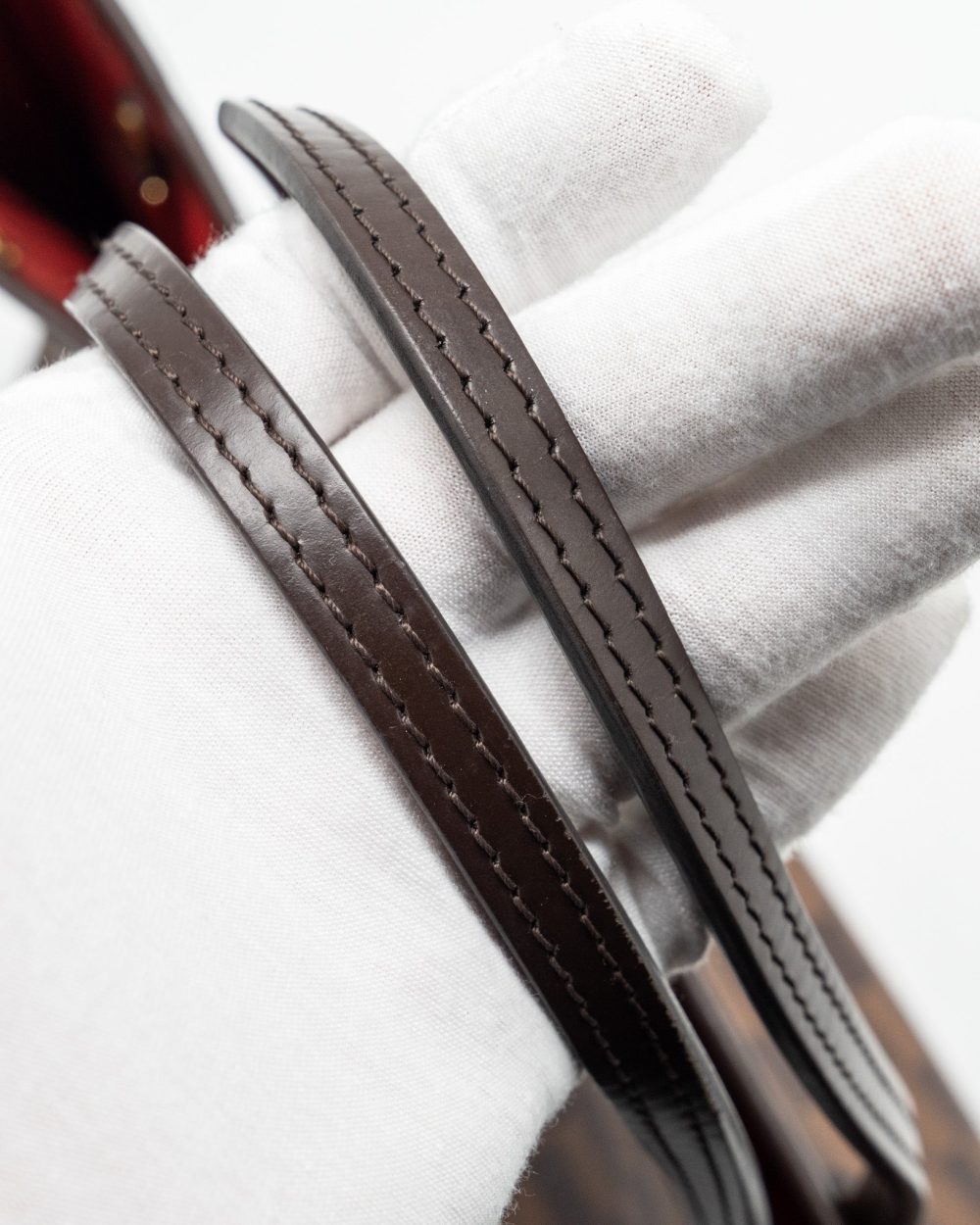 AAA Replica Louis Vuitton LV NEVERFULL PM DAMIER EBENE CANVAS GHW