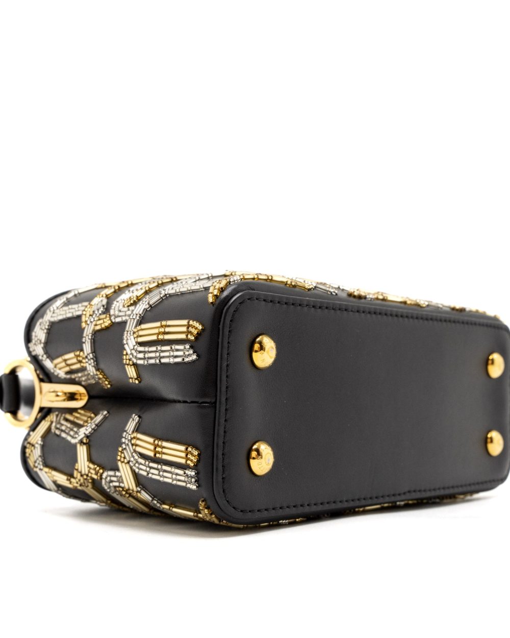 AAA Replica Louis Vuitton LV CAPUCINES BB 21FW LIMITED EDITION CALFSKIN BLACK/MULTICOLOUR GHW