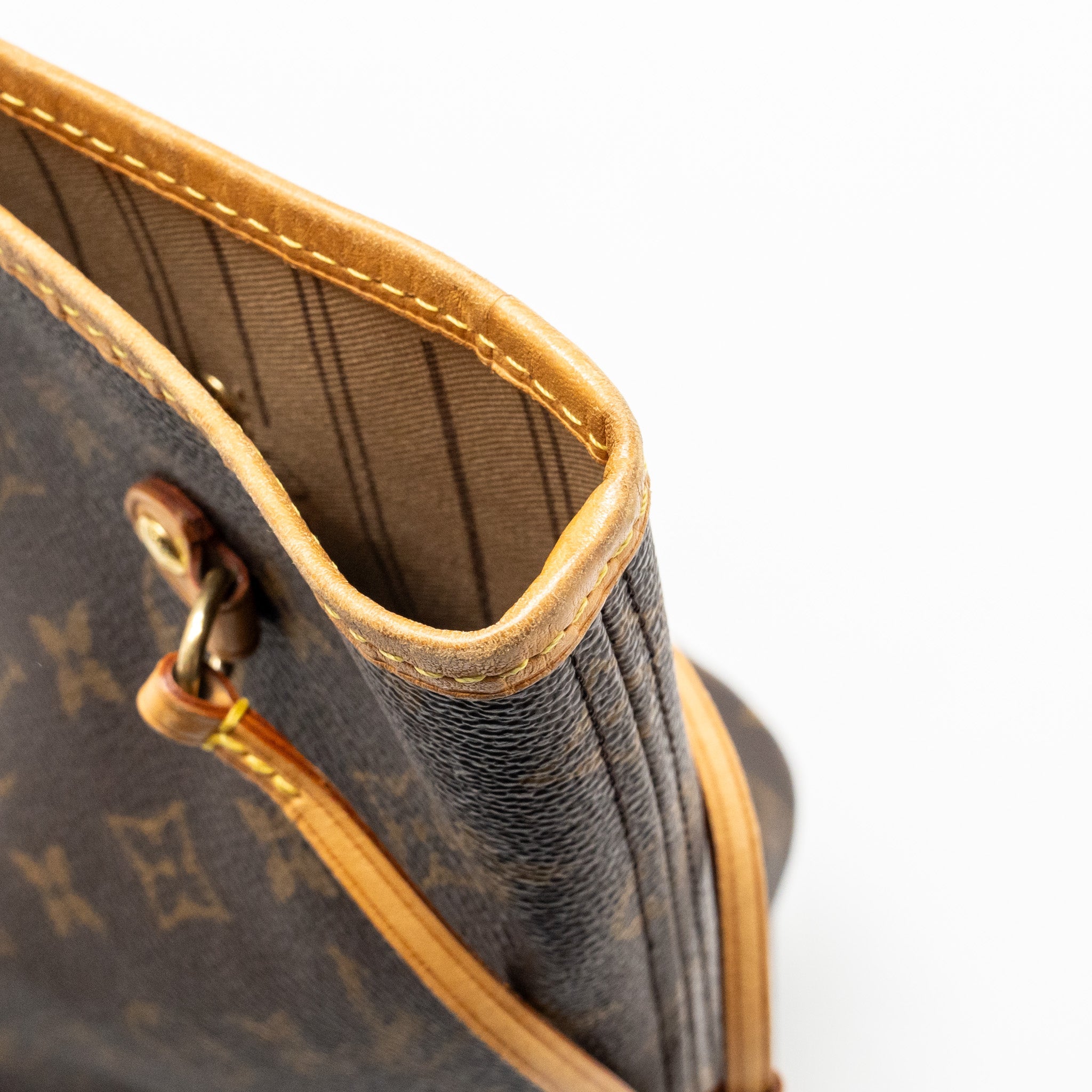 AAA Replica Louis Vuitton LV NEVERFULL MM MONOGRAM CANVAS GHW