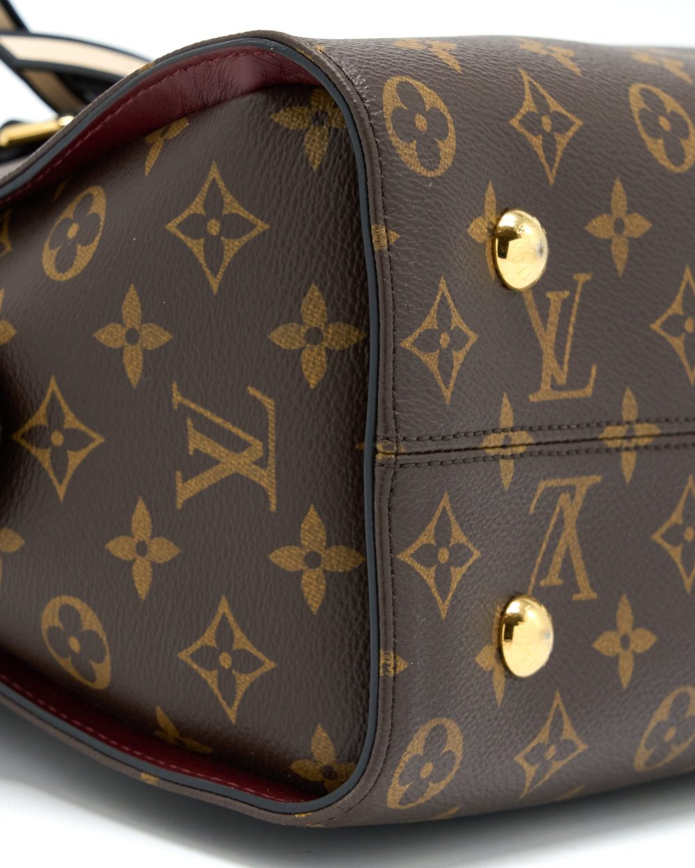 AAA Replica Louis Vuitton LV TUILERIES BAG MONOGRAM CANVAS GREEN/RED GHW