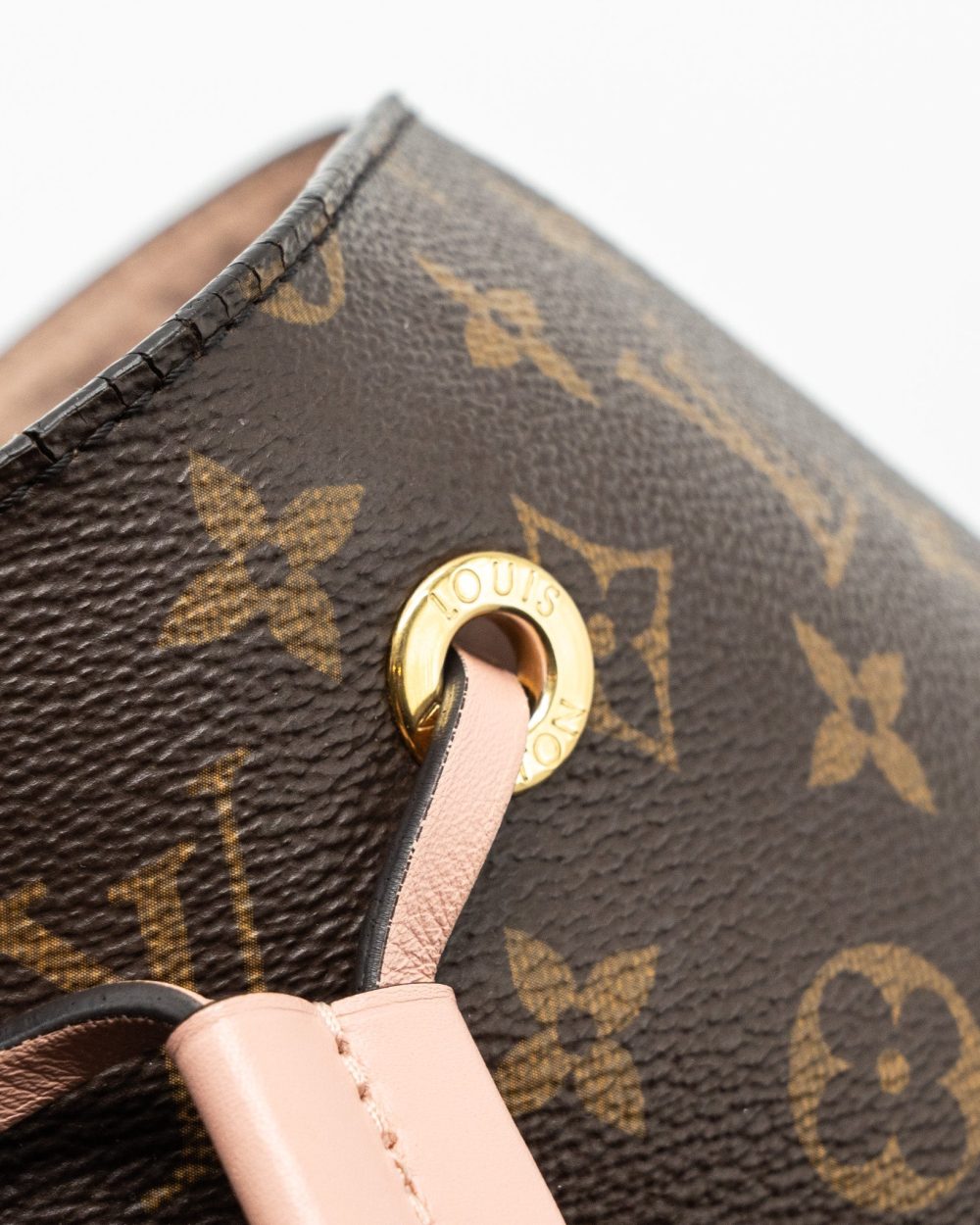 AAA Replica Louis Vuitton LV NEONOE MONOGRAM CANVAS / ROSE POUDRE GHW