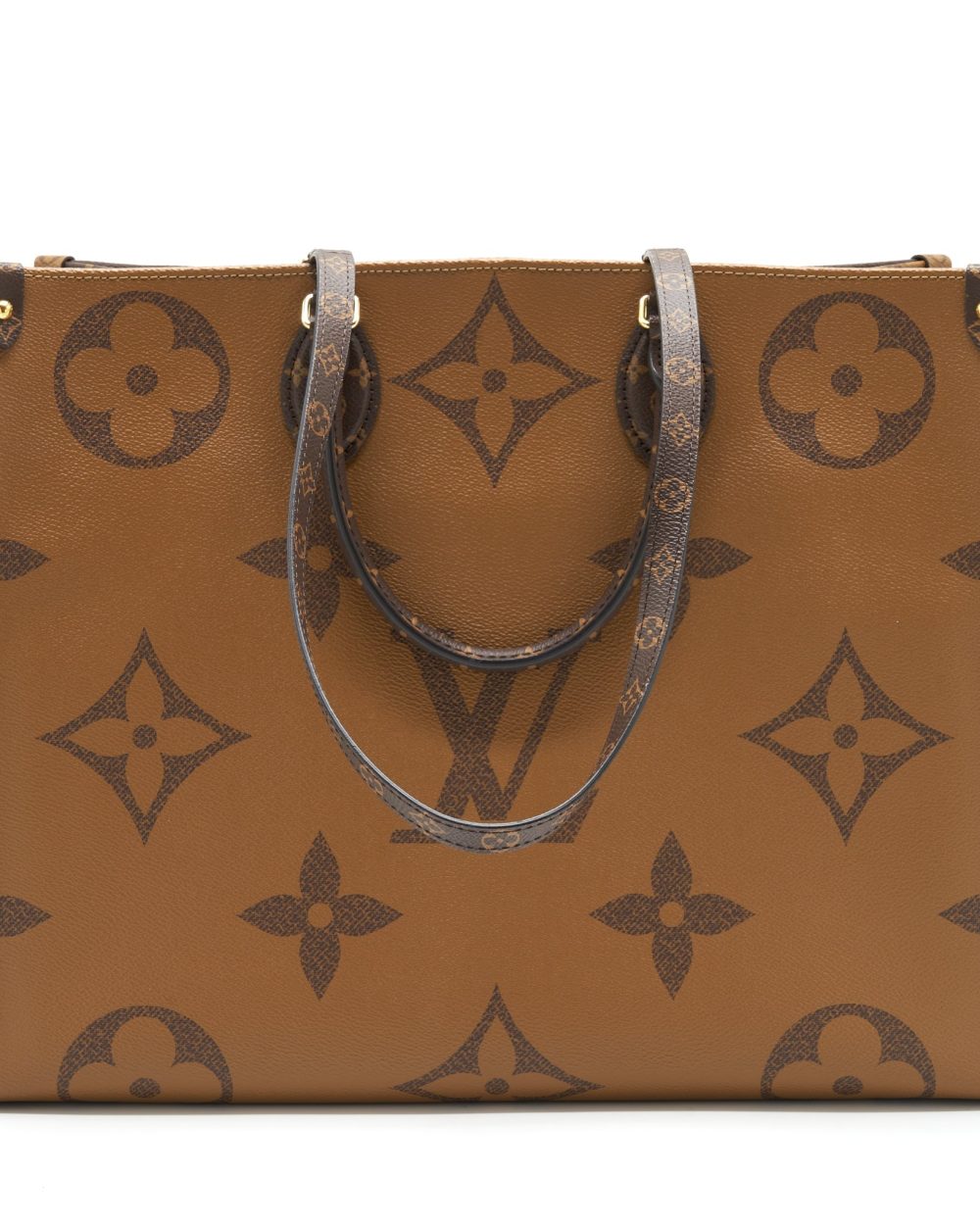 AAA Replica Louis Vuitton LV ON THE GO GM MONOGRAM REVERSE CANVAS GHW