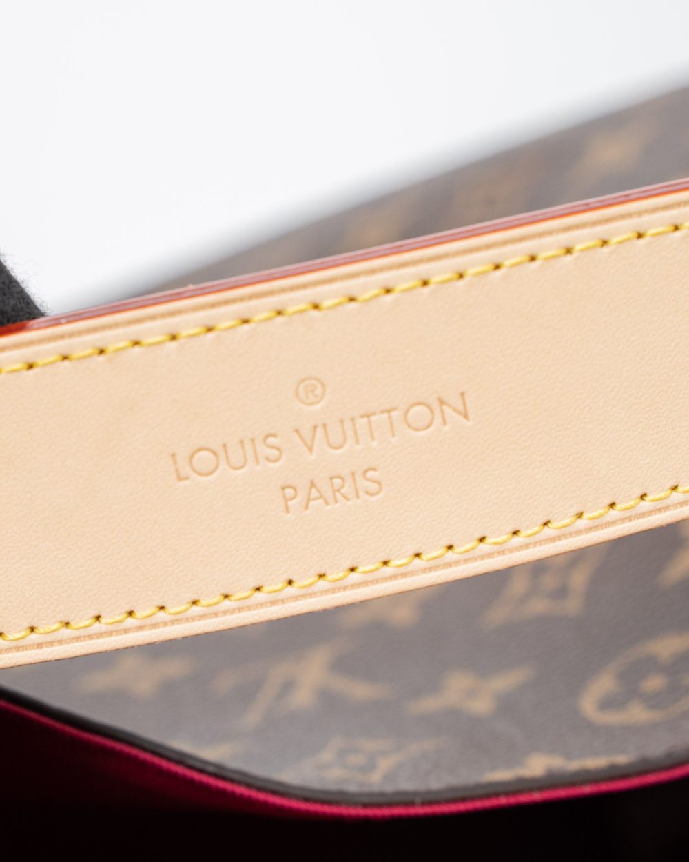 AAA Replica Louis Vuitton LV GRACEFUL MM MONOGRAM CANVAS/PIVOINE GHW (NEW VERSION)