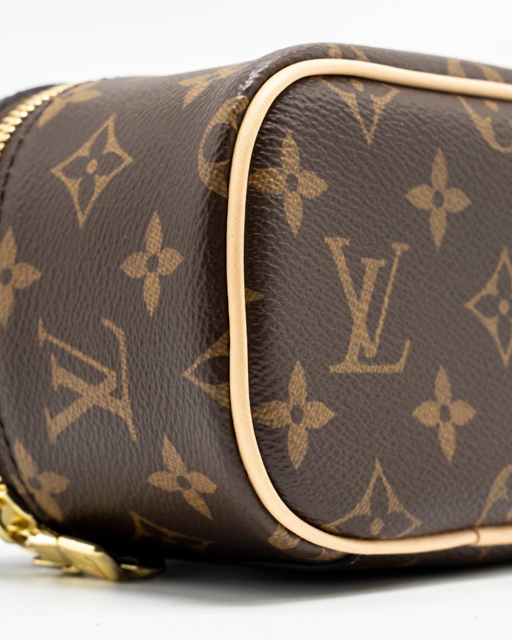 AAA Replica Louis Vuitton LV NICE NANO MONOGRAM CANVAS GHW