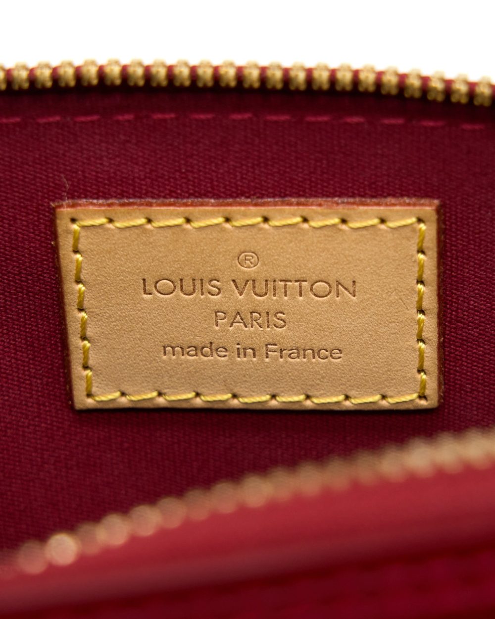 AAA Replica Louis Vuitton LV ALMA BB VERNIS RED GHW