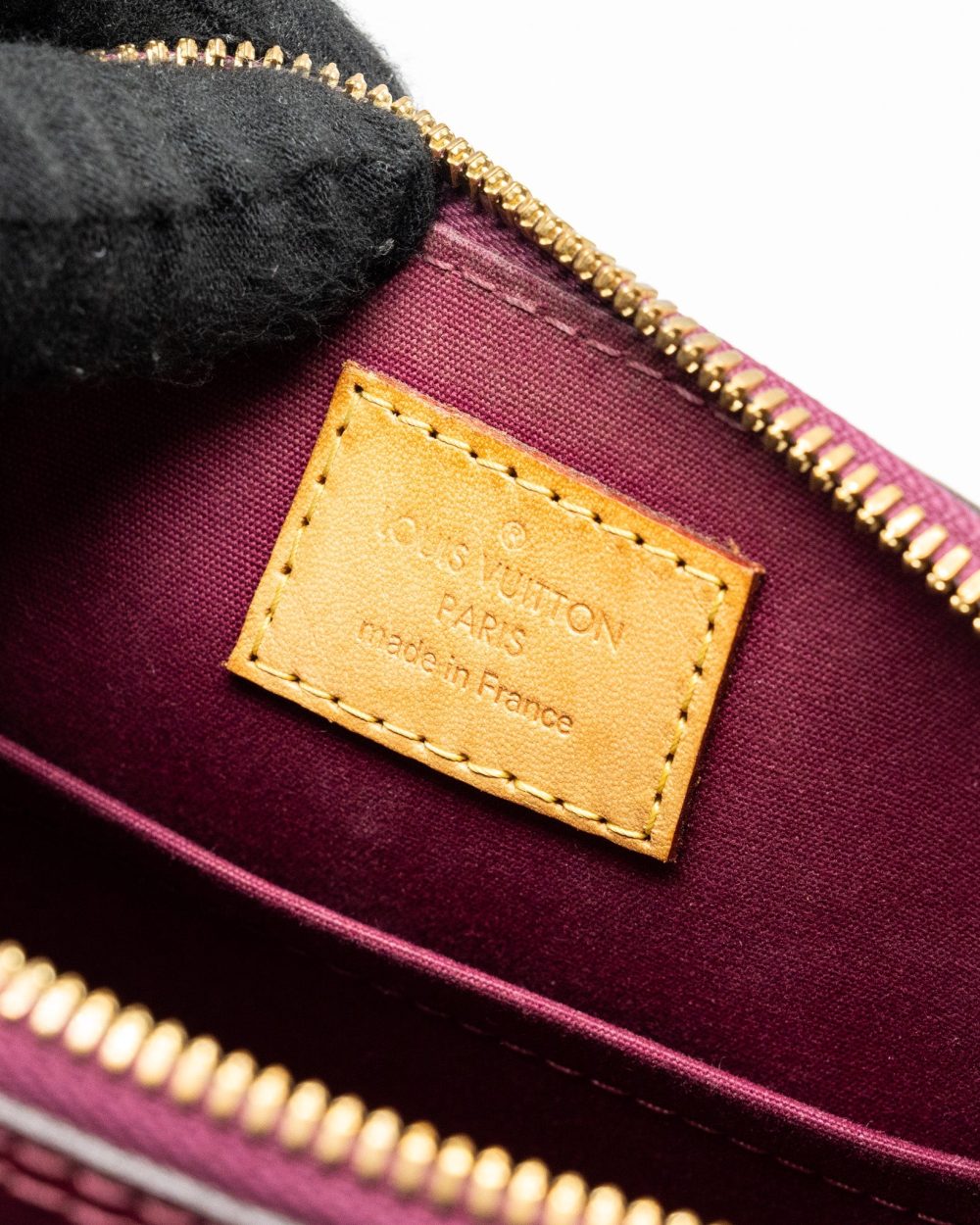 AAA Replica Louis Vuitton LV ALMA BB PATENT LEATHER INDIAN ROSE GHW