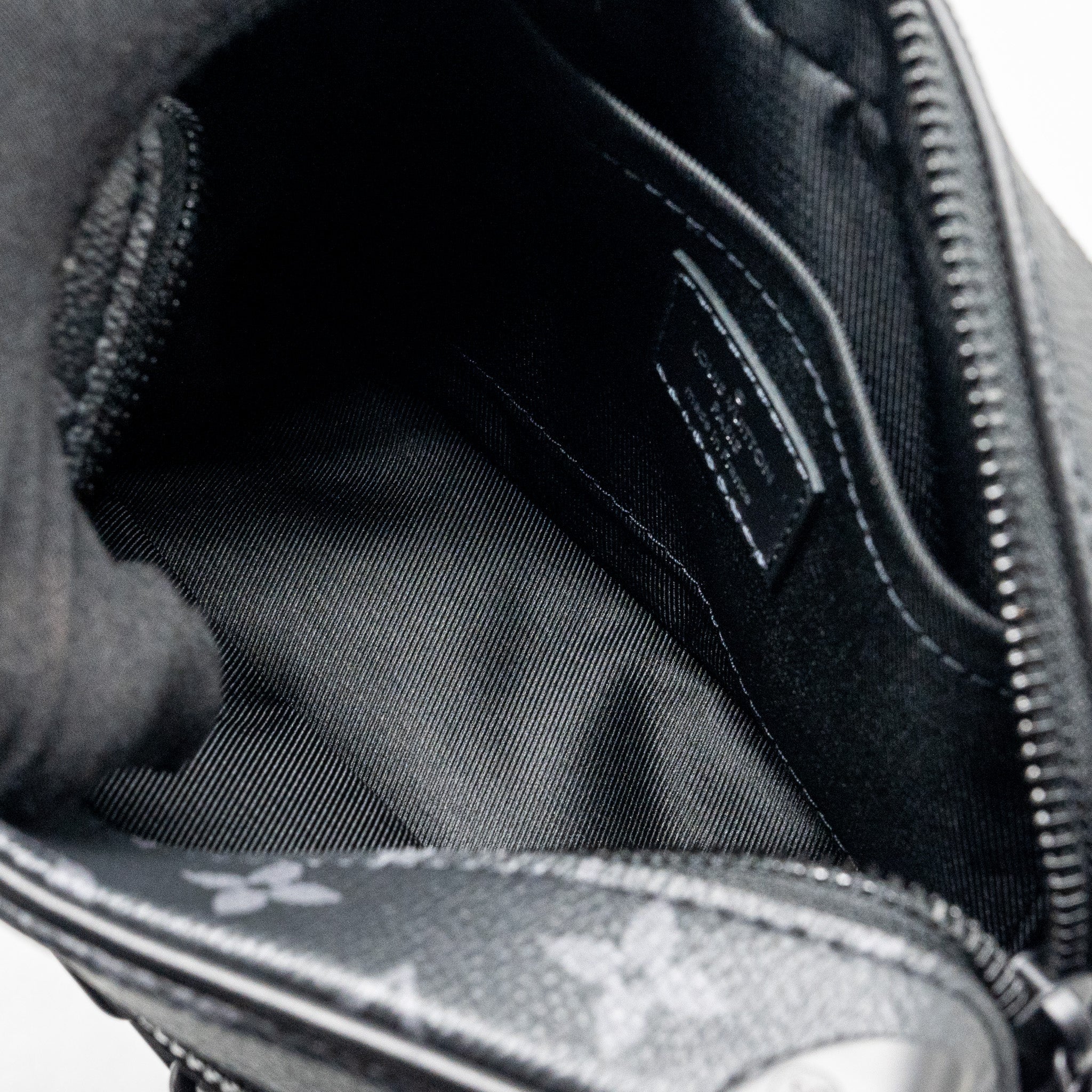 AAA Replica Louis Vuitton LV MINI SOFT TRUNK MONOGRAM ECLIPSE CANVAS BLACK HARDWARE