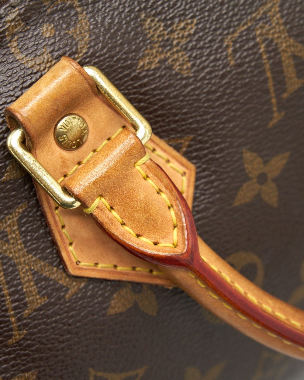 AAA Replica Louis Vuitton LV SPEEDY25 WITH STRAP MONOGRAM CANVAS