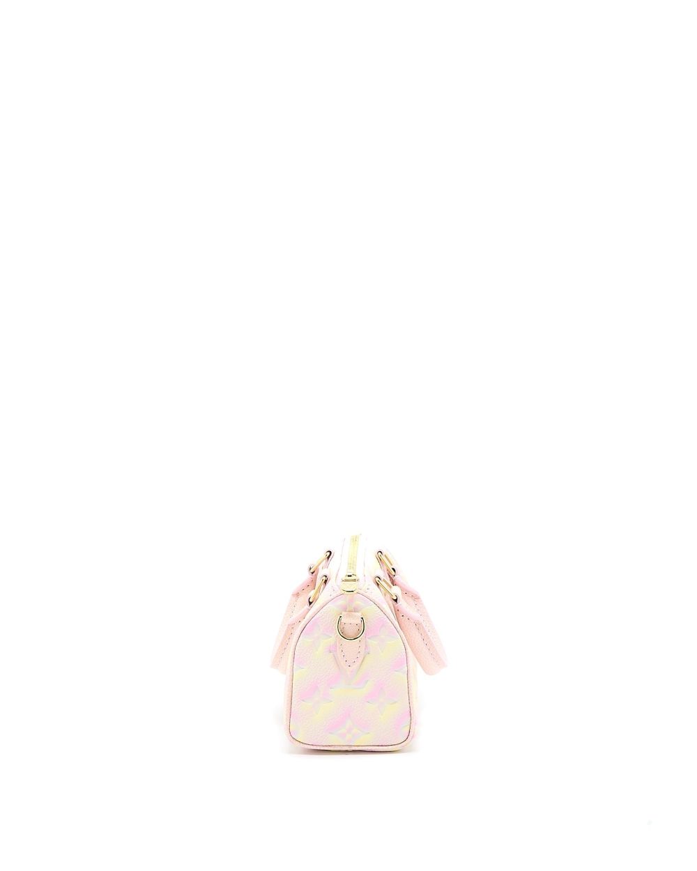 AAA Replica Louis Vuitton LV NANO SPEEDY MONOGRAM EMPREINTE MULTICOLOUR GHW
