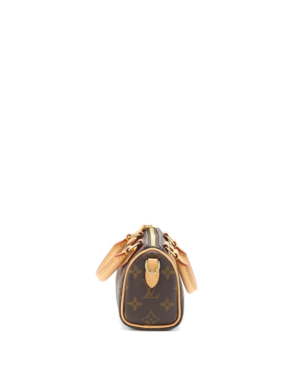 AAA Replica Louis Vuitton LV NANO SPEEDY NEW VERSION MONOGRAM CANVAS GHW