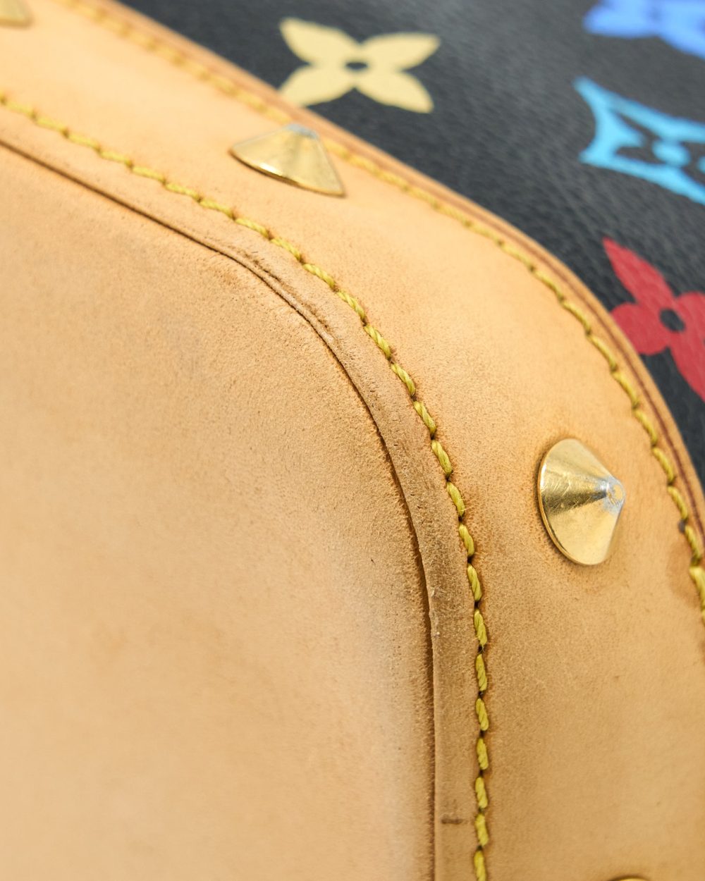AAA Replica Louis Vuitton LV ALMA BAG MONOGRAM CANVAS MULTICOLOUR/ BLACK GHW
