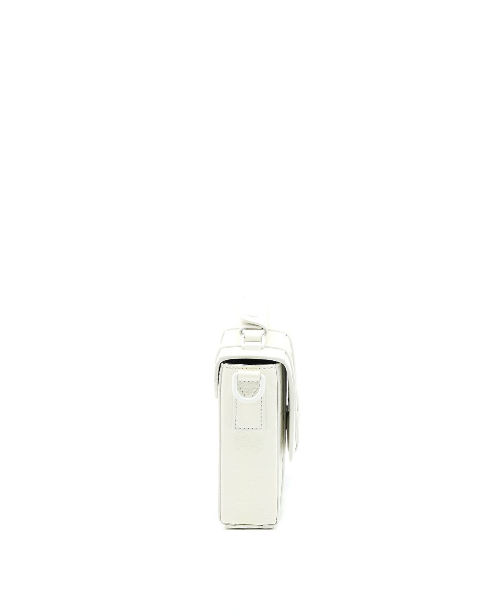 AAA Replica Louis Vuitton LV SCARECROW PRINTED FLAP BAG CALFSKIN WHITE WITH WHITE HARDWARE
