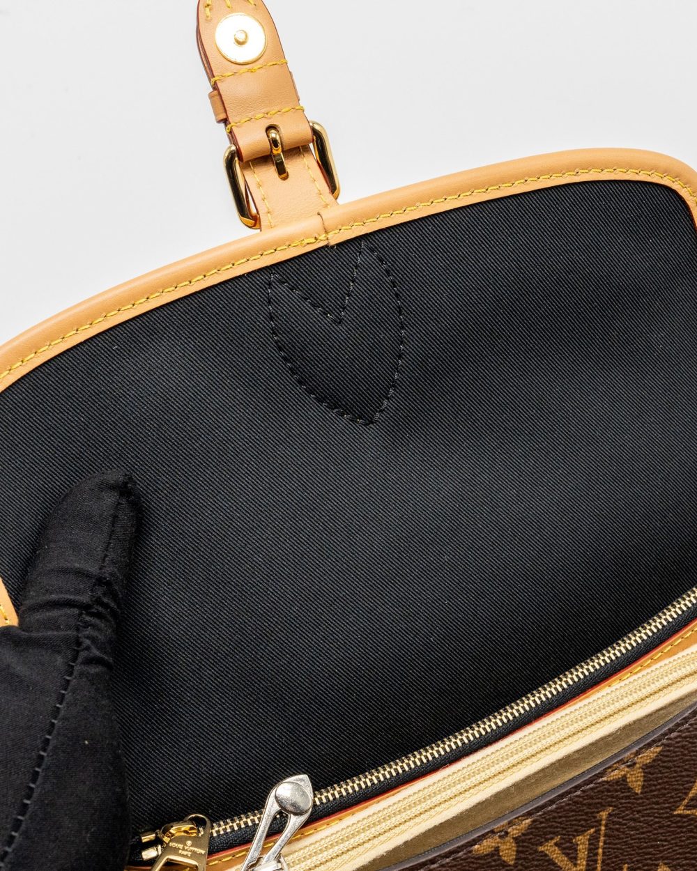 AAA Replica Louis Vuitton LV DIANE BAG WITH JACQUARD STRAP MONOGRAM CANVAS GHW