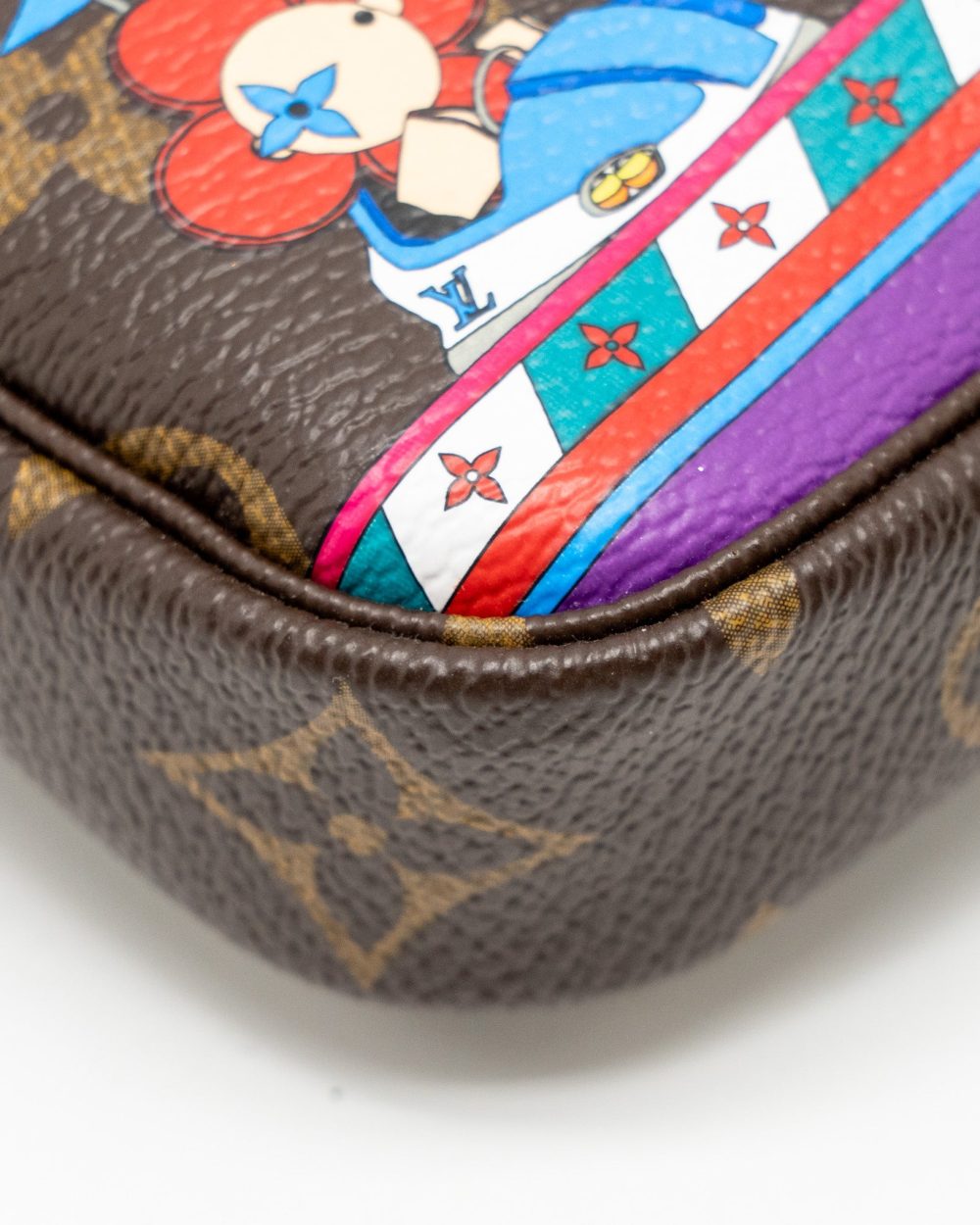 AAA Replica Louis Vuitton LV 2020 MINI POCHETTE 2020 CHRISTMAS ANIMATION BUMPER CARS MONOGRAM CANVAS GHW