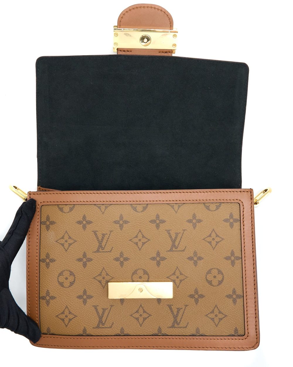 AAA Replica Louis Vuitton LV DAUPHINE MM MONOGRAM CANVAS GHW