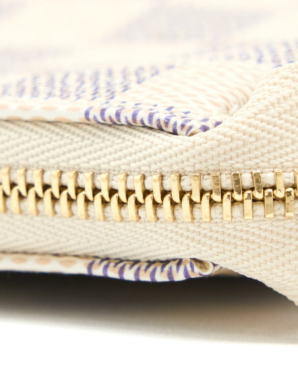 AAA Replica Louis Vuitton LV MINI POCHETTE ACCESSORIES DAMIER AZUR CANVAS GHW