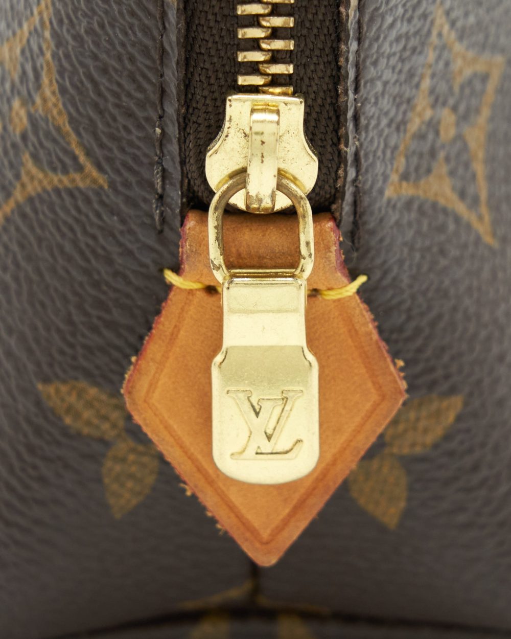 AAA Replica Louis Vuitton LV VINTAGE POUCH MONOGRAM CANVAS YEAR 2007