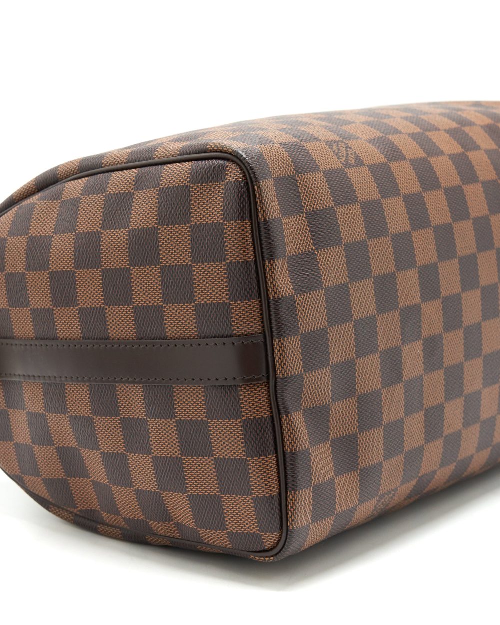 AAA Replica Louis Vuitton LV SPEEDY 30 DAMIER EBENE GHW