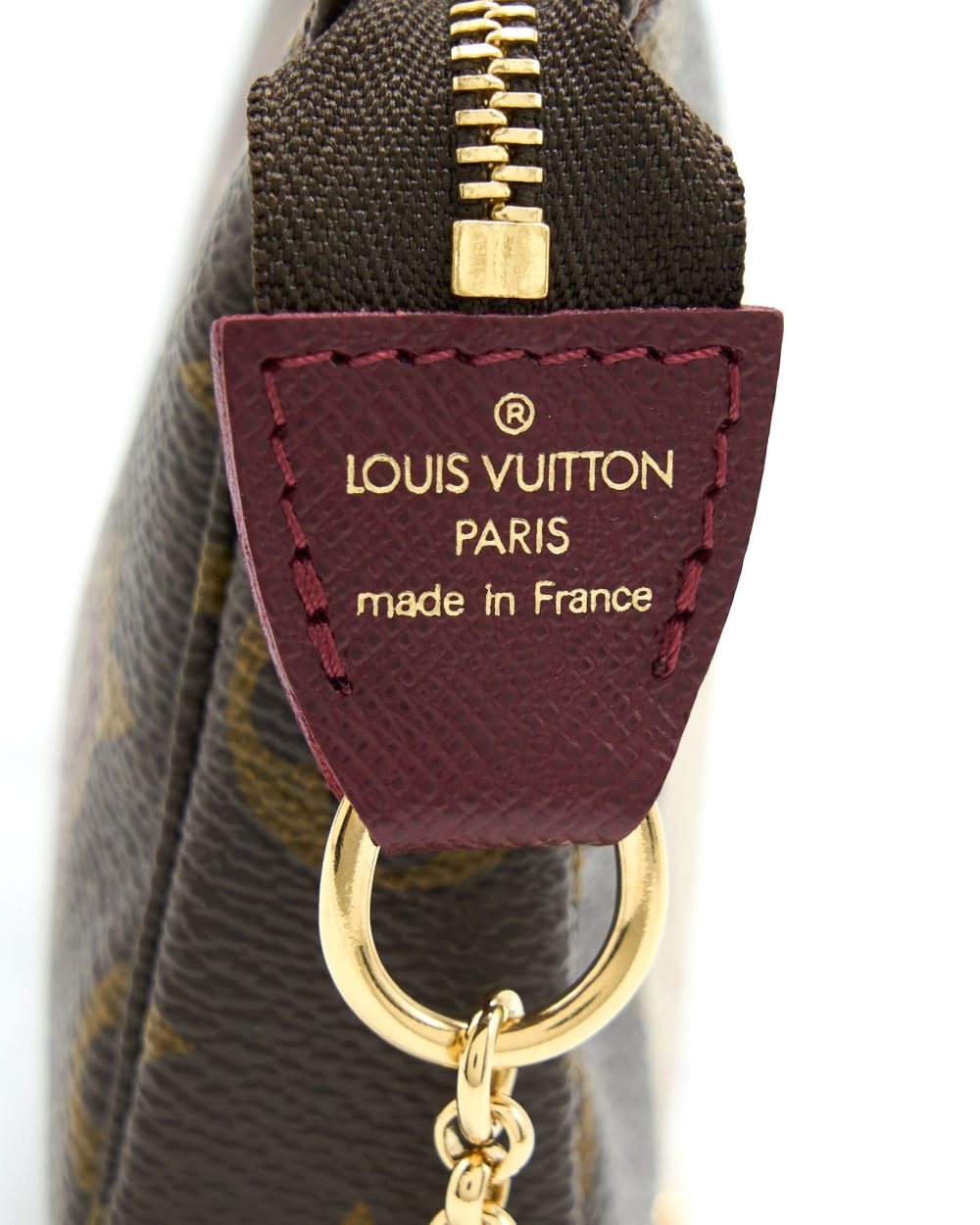 AAA Replica Louis Vuitton LV MINI POCHETTE LIMITED EDITION MONOGRAM CANVAS GHW