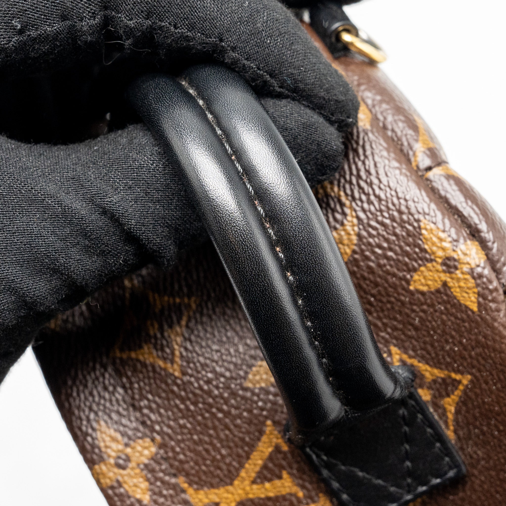 AAA Replica Louis Vuitton LV MINI PALM SPRING BACKPACK MONOGRAM CANVAS GHW