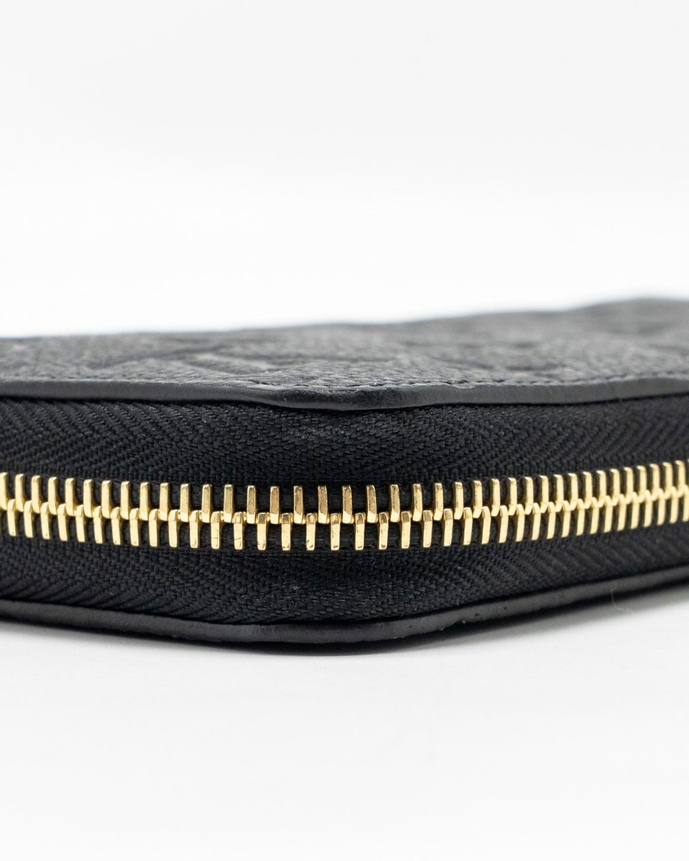 AAA Replica Louis Vuitton LV ZIPPY LONG WALLET EMBOSSED MONOGRAM EMPREINTE LEATHER BLACK GHW