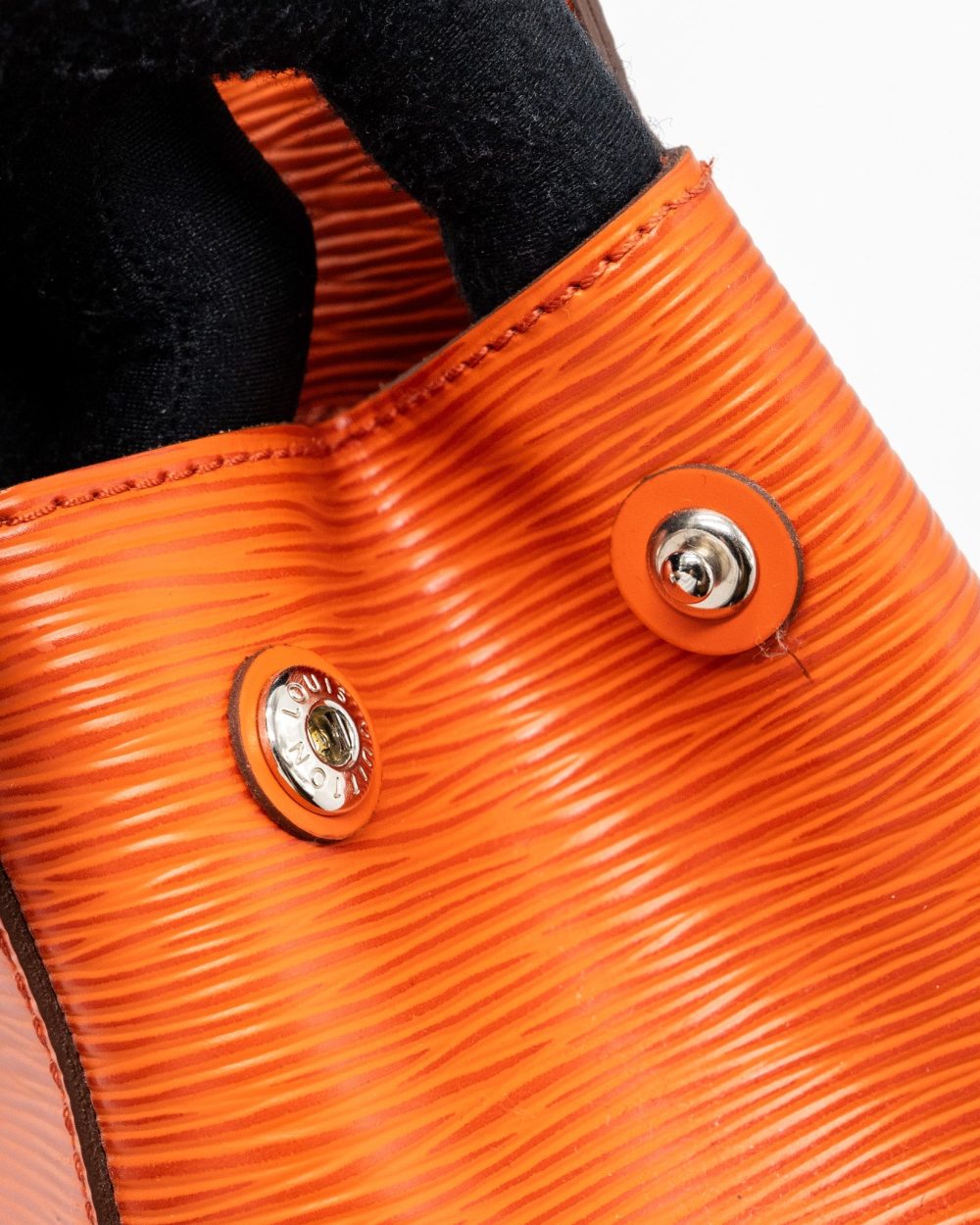 AAA Replica Louis Vuitton LV TOP HANDLE TOTE BAG EPI ORANGE SHW