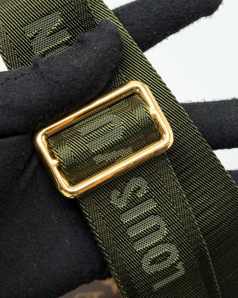 AAA Replica Louis Vuitton LV MULTI POCHETTE MONOGRAM CANVAS KHAKI STRAP GHW