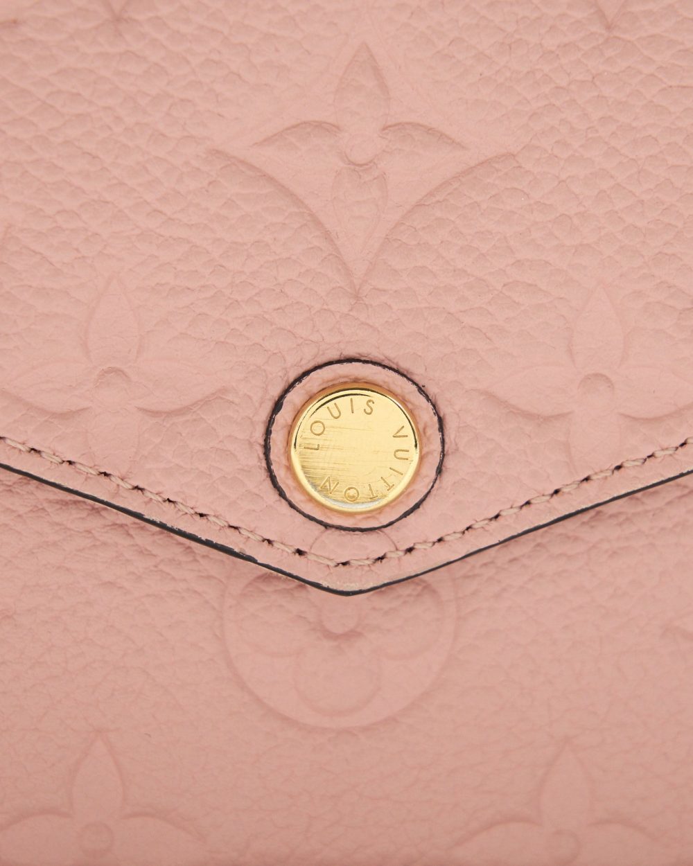 AAA Replica Louis Vuitton LV FELICIE POCHETTE MONOGRAM EMPREINTE ROSE POUDRE