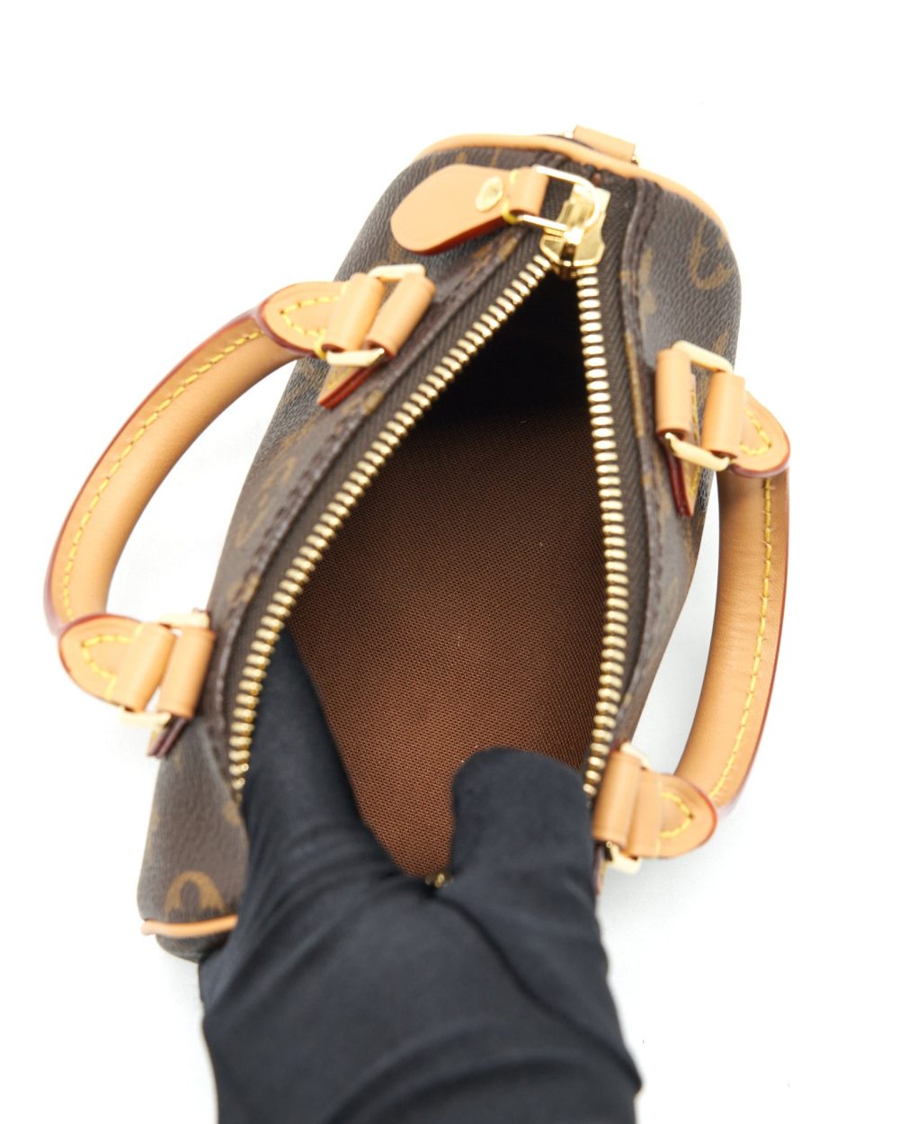 AAA Replica Louis Vuitton LV NEW NANO SPEEDY MONOGRAM CANVAS