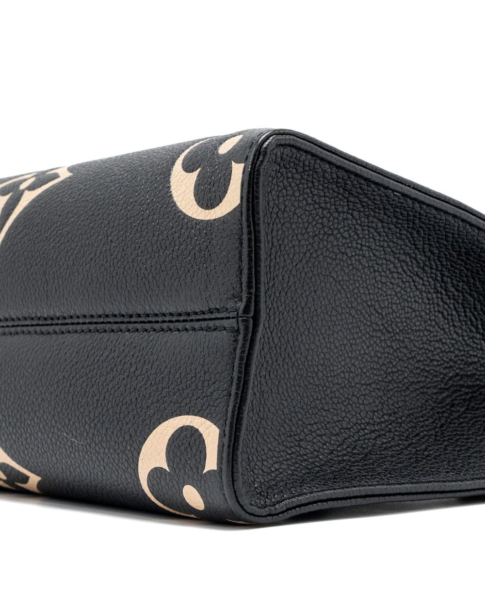 AAA Replica Louis Vuitton LV ONTHEGO PM BICOLOUR MONOGRAM EMPREINTE BLACK/BEIGE GHW