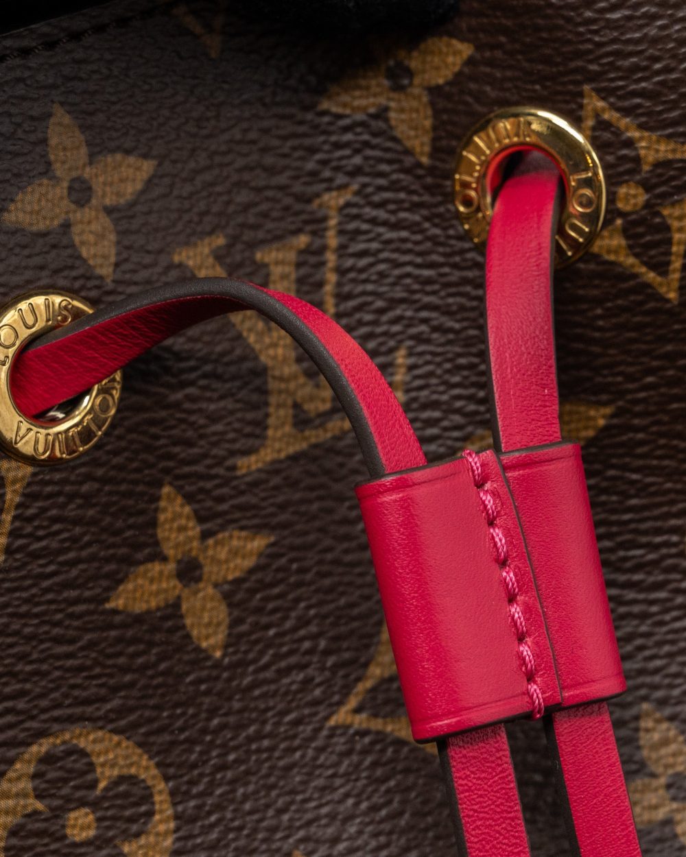 AAA Replica Louis Vuitton LV NEONOE MONOGRAM CANVAS/PINK GHW