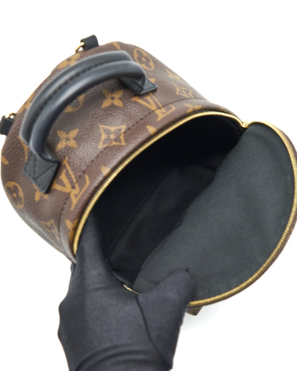 AAA Replica Louis Vuitton LV PALM SPRINGS MINI BACKPACK MONOGRAM CANVAS NEW ZIPPER