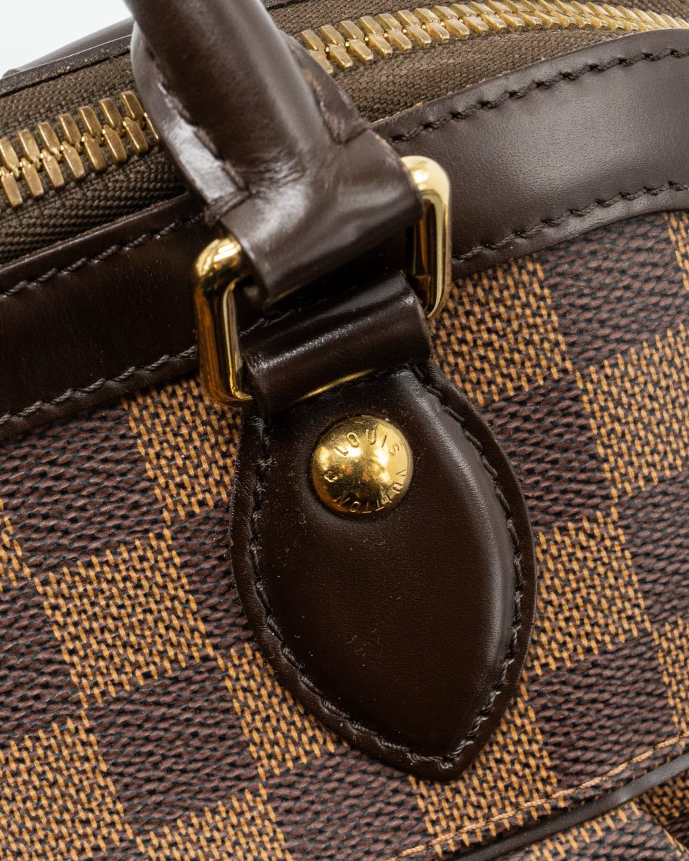 AAA Replica Louis Vuitton LV TREVI GM HANDBAG DAMIER EBENE GHW