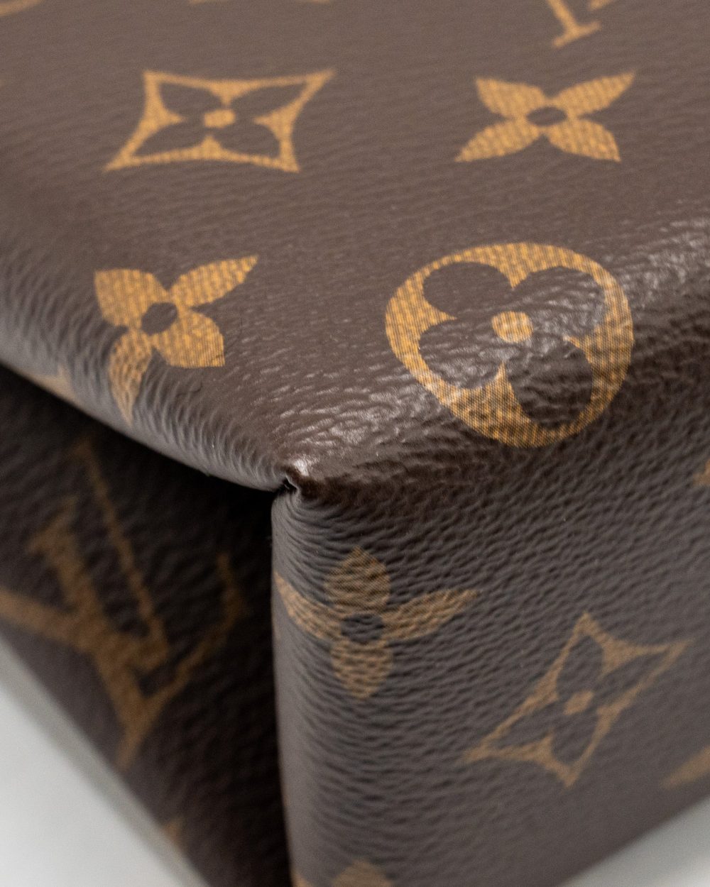 AAA Replica Louis Vuitton LV LOCK BB MONOGRAM CANVAS BROWN GHW