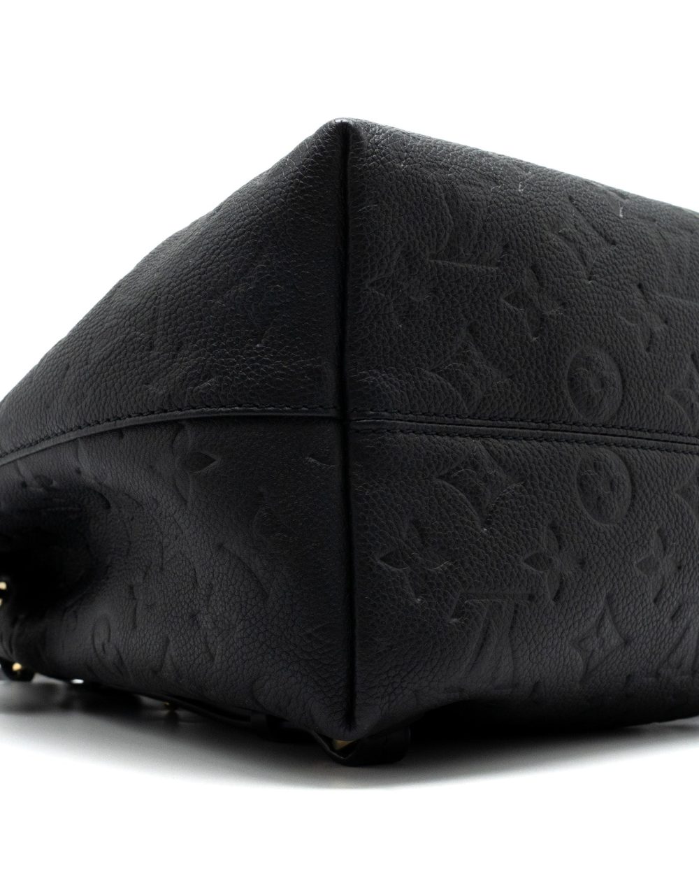 AAA Replica Louis Vuitton LV MONTSOURIS BACKPACK MONOGRAM EMPREINTE BLACK GHW (NEW VERSION)