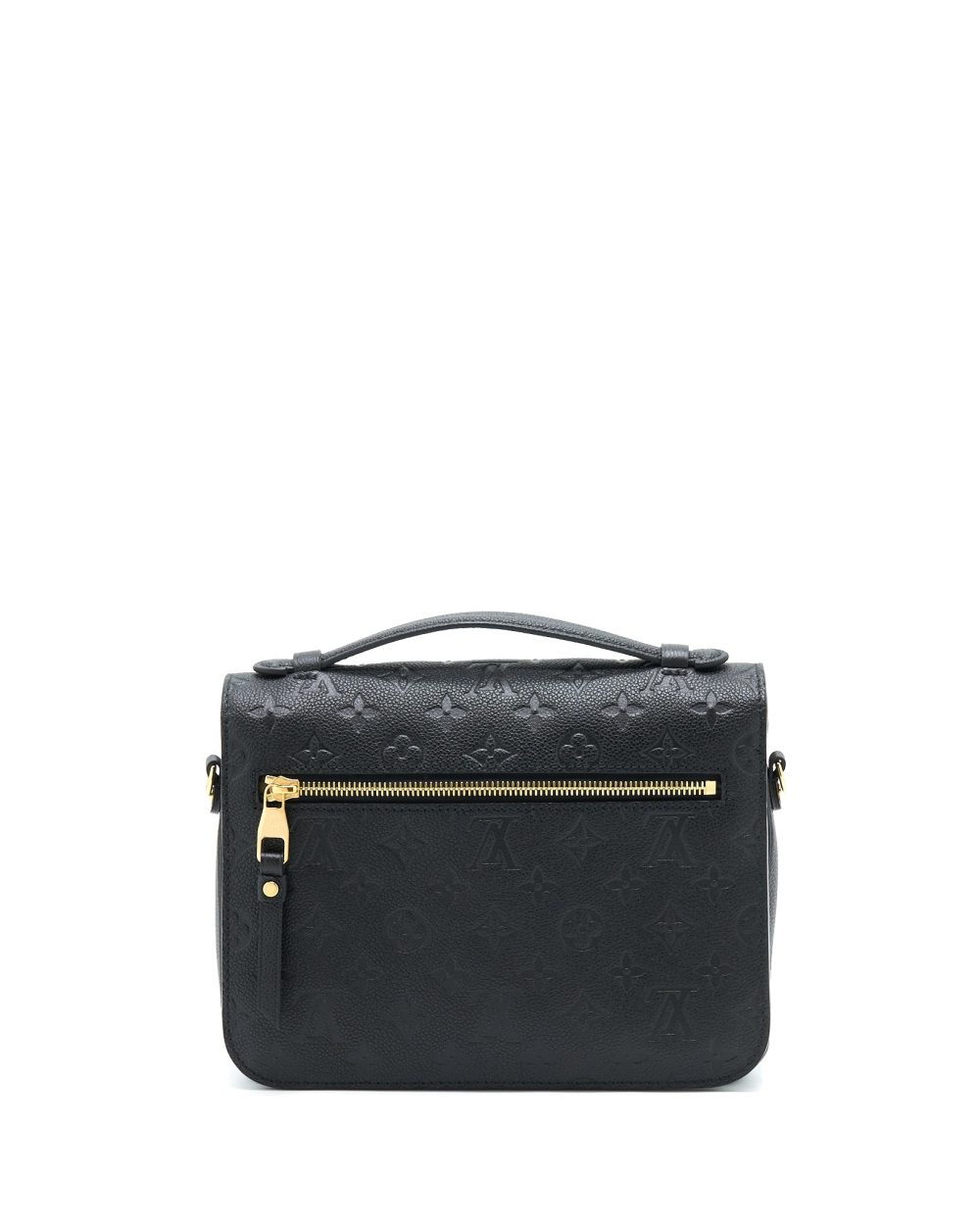 AAA Replica Louis Vuitton LV POCHETTE MÉTIS MONOGRAM EMPREINTE BLACK GHW