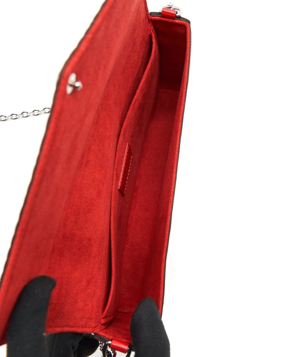 AAA Replica Louis Vuitton LV FELICIE POCHETTE RED SHW