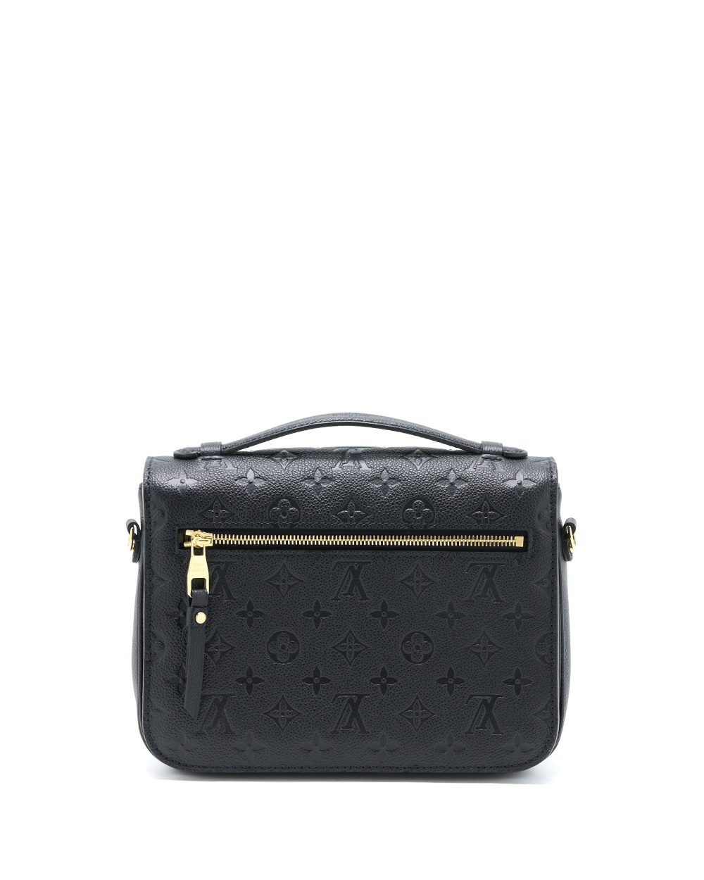 AAA Replica Louis Vuitton LV POCHETTE METIS MONOGRAM EMPREINTE BLACK GHW (NEW VERSION)